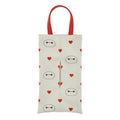 Baymax Tissue Box Cover Hanging Heart All Over Pattern