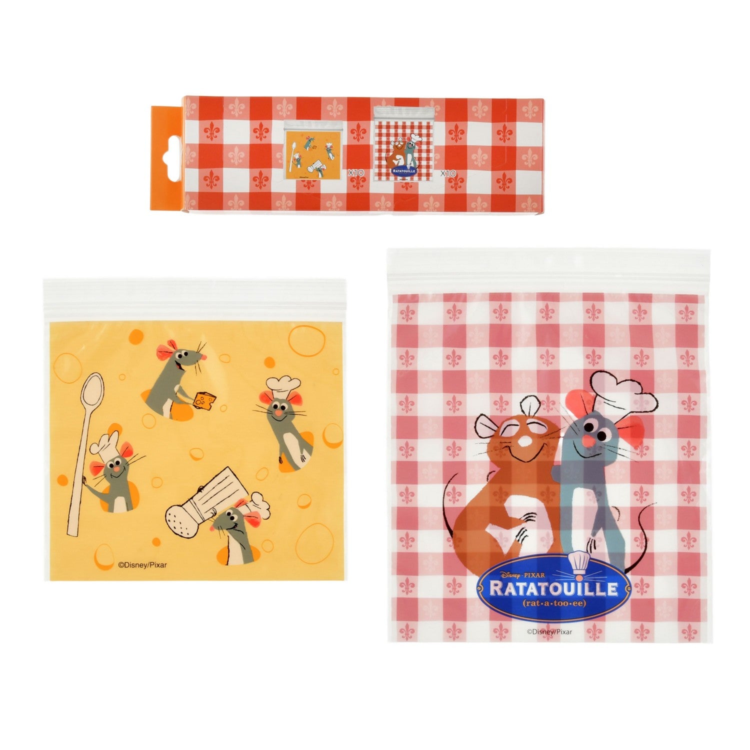 Remy & Emile zipper bag pattern