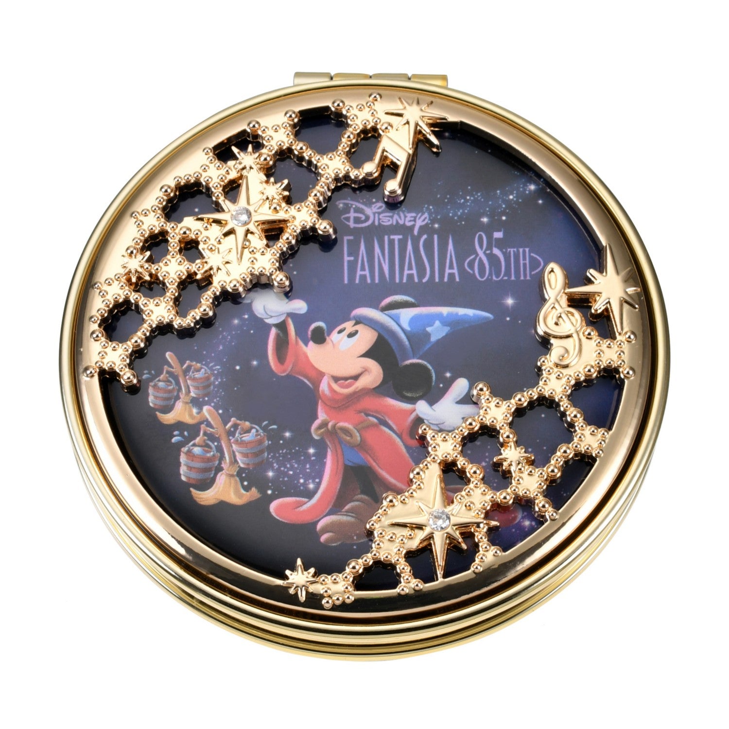 Mickey & Broom Hand Mirror Disney FANTASIA 85TH