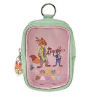 Judy Hopps & Nick Wilde Pouch with Carabiner 10TH Anniversary Collection from the Disney movie Zootopia