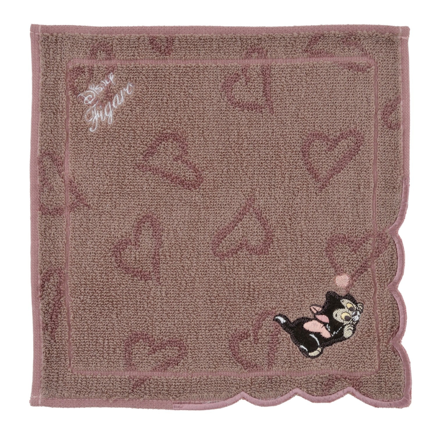 Figaro Mini Towel Grayish Heart