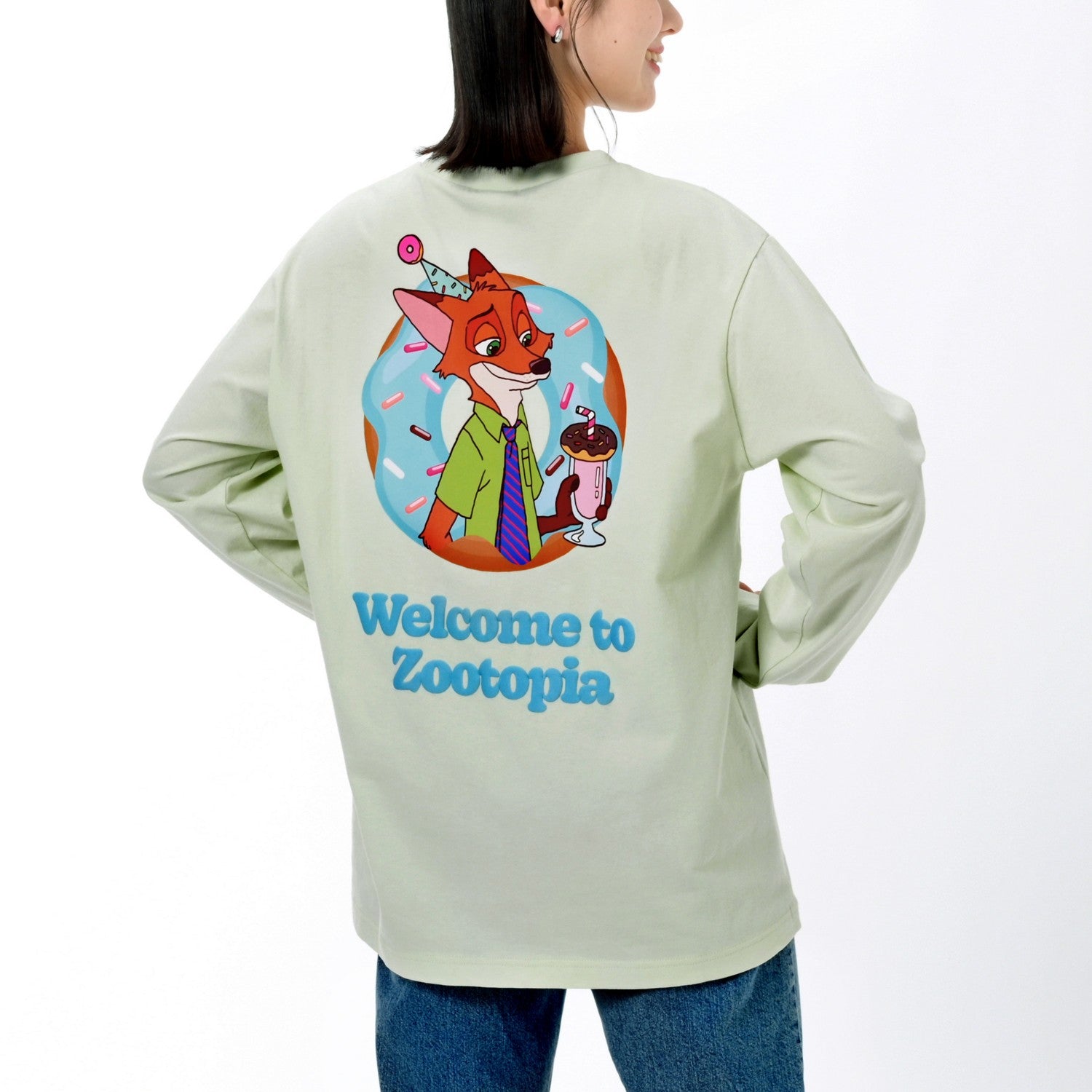 Nick Wilde Long Sleeve T-Shirt 10TH Anniversary Collection from the Disney mo...
