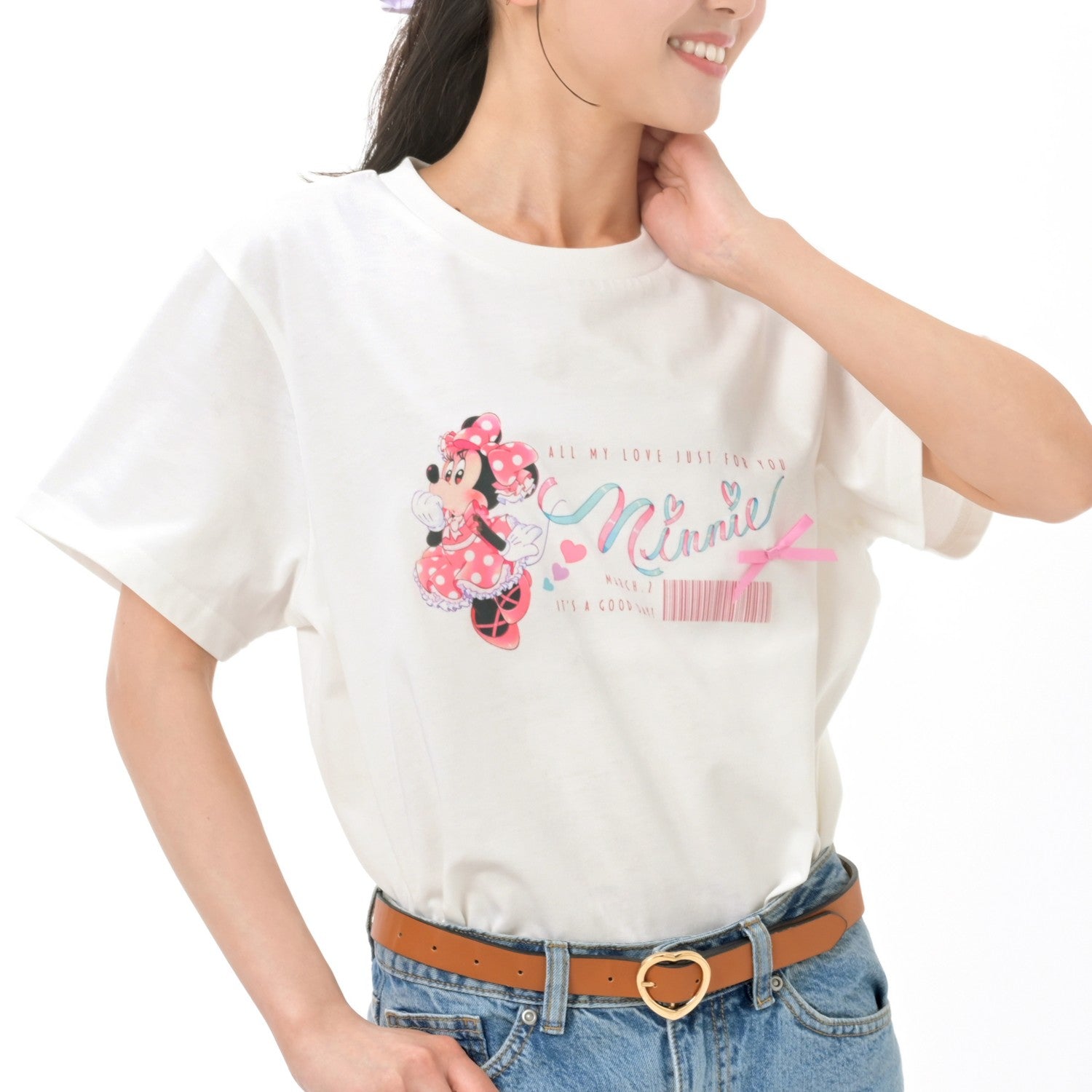 Minnie short sleeve T-shirt white MINNIE DAY 2026