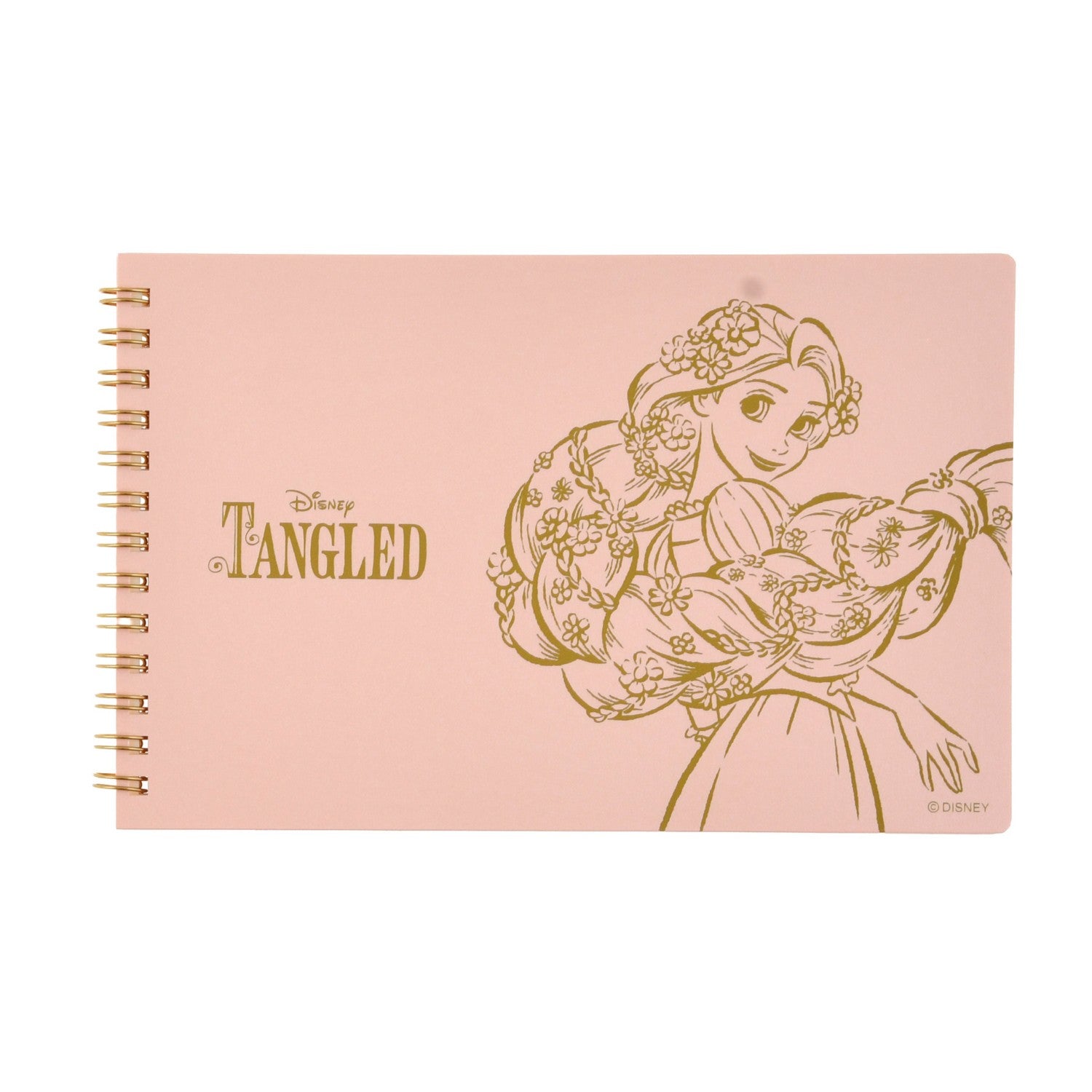 Rapunzel & Pascal Ring Note Horizontal Foil Stamped Chic