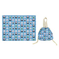 Baymax place mat/drawstring set rice ball