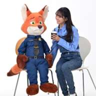 Nick Wilde 115cm Plush Toy Super Big 10TH Anniversary Collection from the Disney movie Zootopia
