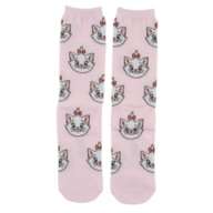 Marie Fashionable Cat Socks Face Pink 23-25
