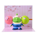 Little Green Men/Alien Mascot Three Colored Dango Sakura Figure