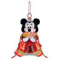 Minnie stuffed toy key chain/key chain doll style