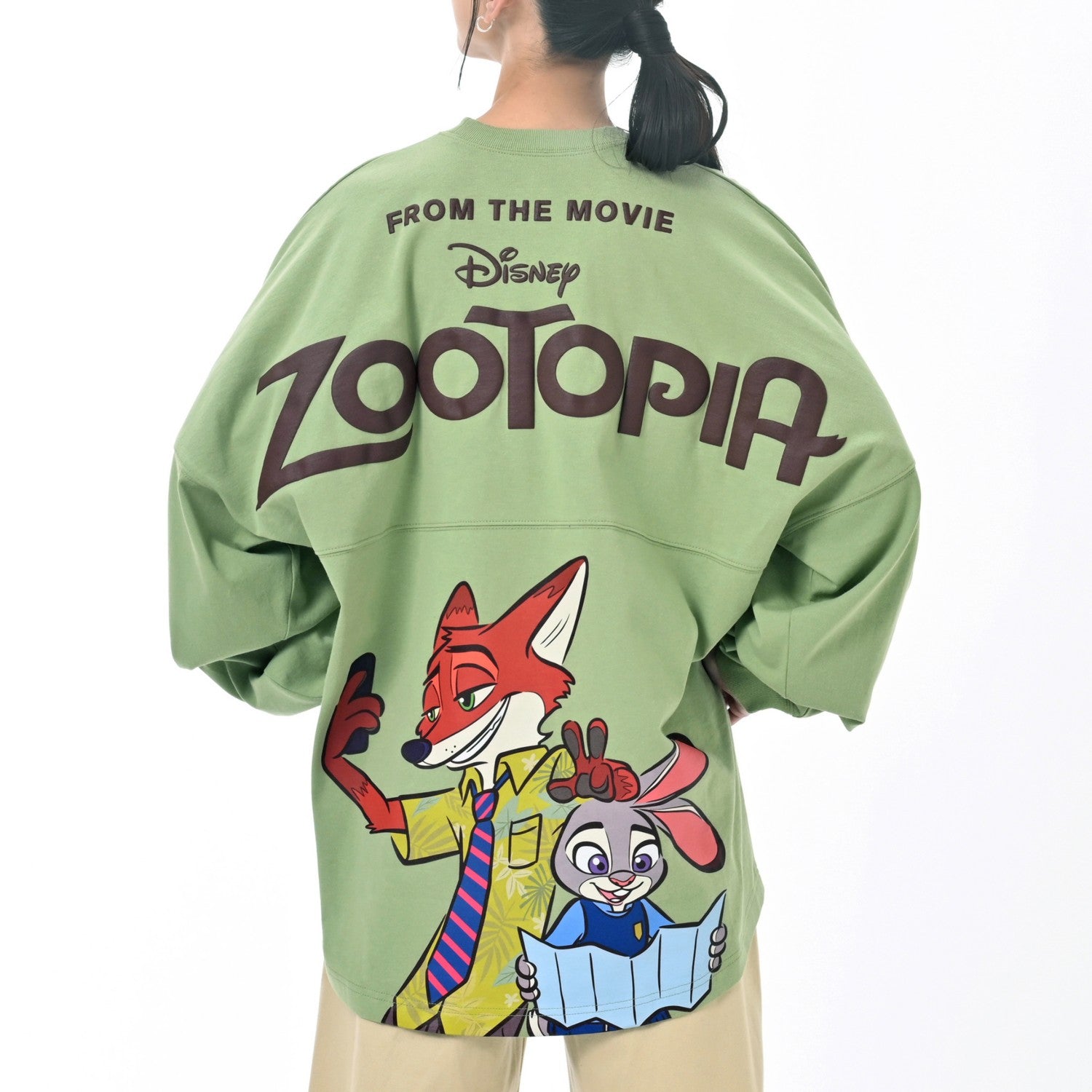 [Spirit Jersey] Judy Hopps & Nick Wilde Long Sleeve T-Shirt ZOOTOPIA FASHION