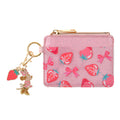 Minnie commuter pass/pass case with charm GLOSSY FRUITS