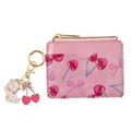 Marie Fashionable Cat Pass Case with Charm GLOSSY FRUITS