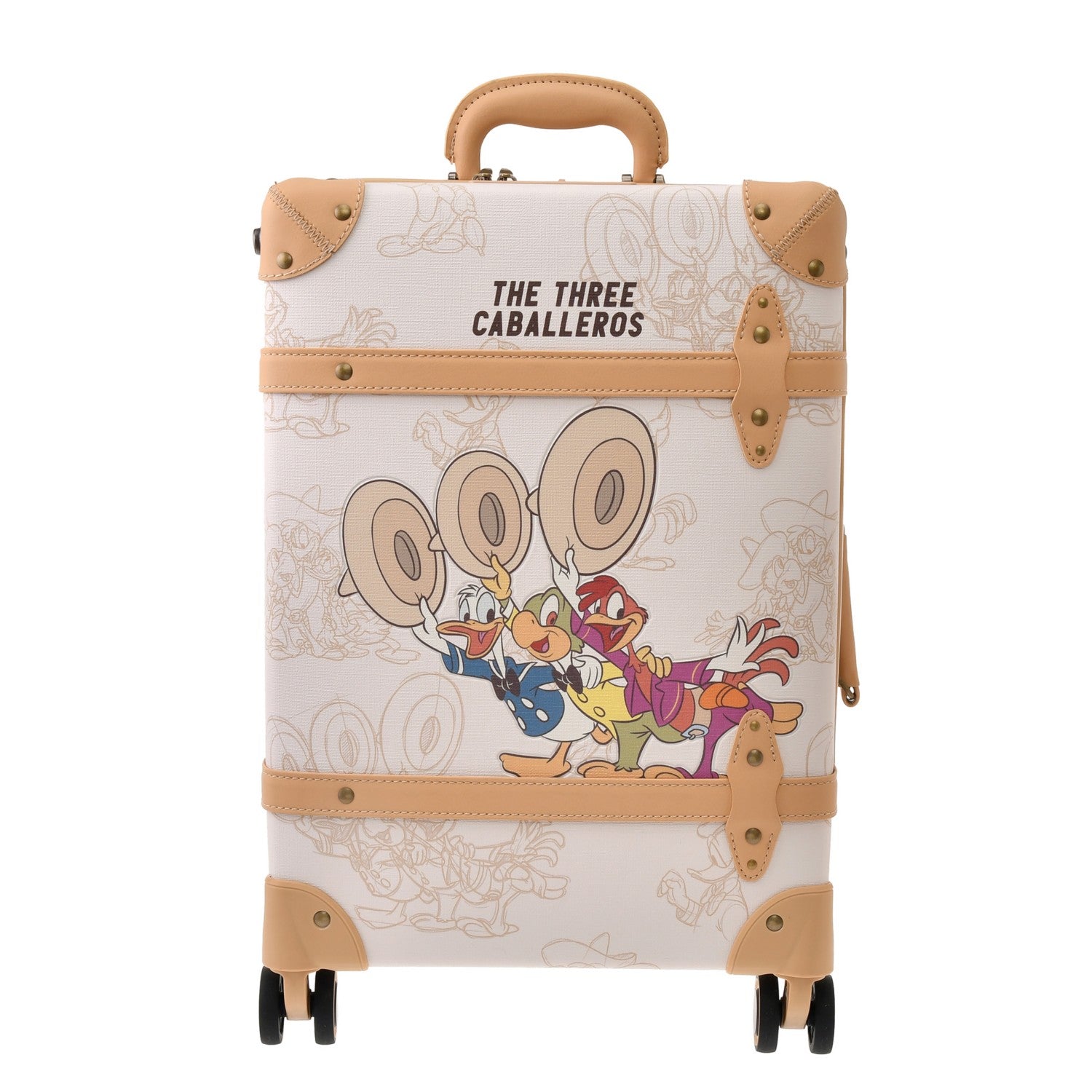 Donald, Jose Carioca, Panchito Suitcase (S) TRAVEL WITH AMIGOS