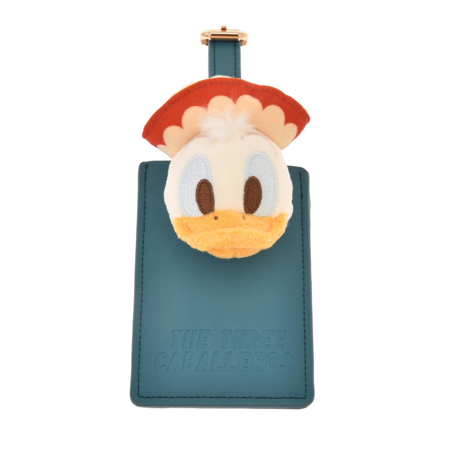 Donald luggage tag with mascot TRAVEL WITH AMIGOS