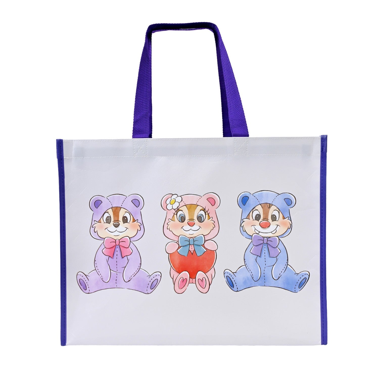 Chip & Dale, Clarice Shopping Bag/Eco Bag Gingham Check Chip ‘n’ Dale COLLECTION