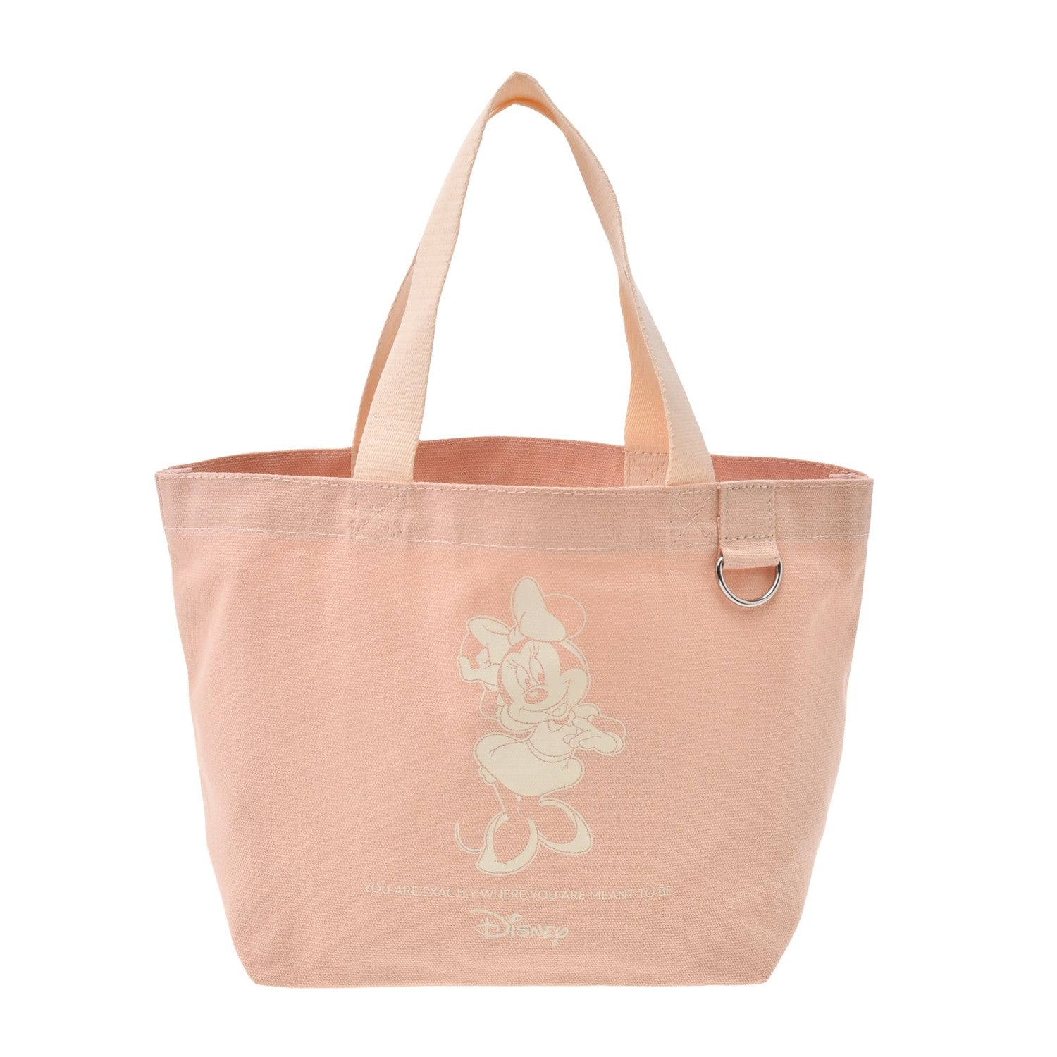 Minnie tote bag (S) D-ring TOTE BAG Collection