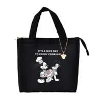 Mickey & Pluto Cool Bag with Charm Logo Cooking Daily Life Cool Tote