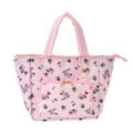 Minnie & Figaro Cool Bag Front Pocket with Charm Cherry Water Color Cool Tote