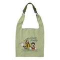 Goofy & Max Tote Bag Foldable 2WAY Embroidery Bag