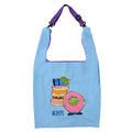 Little Green Men/Alien Tote Bag Foldable 2WAY Embroidery Bag