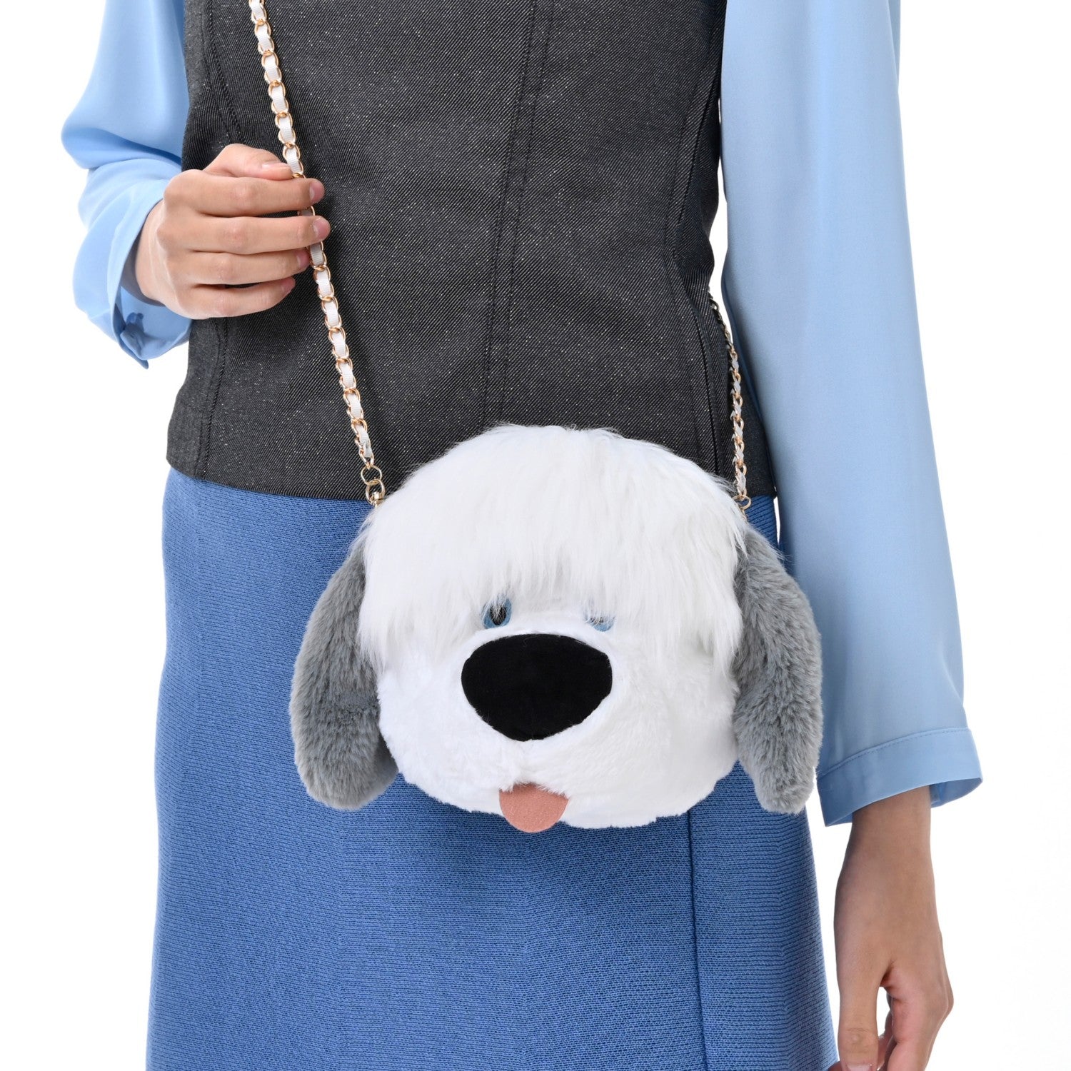 Max Pochette 2WAY Face Little Mermaid Plush Pochette