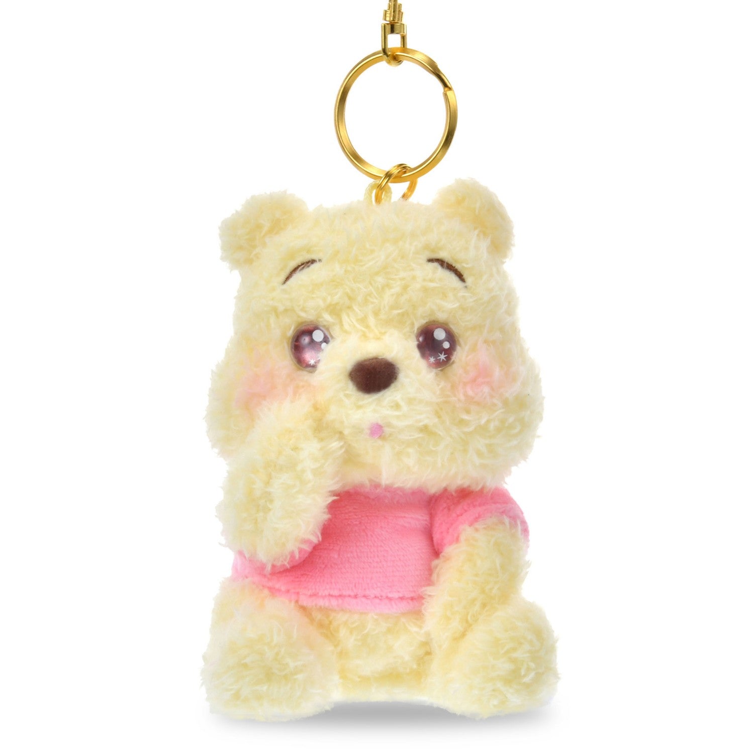 Winnie the Pooh stuffed toy keychain/key chain Kyururun