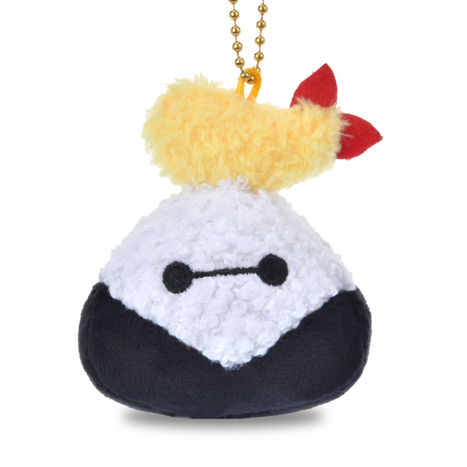 Baymax stuffed toy key chain/key chain Shrimp tempura rice ball
