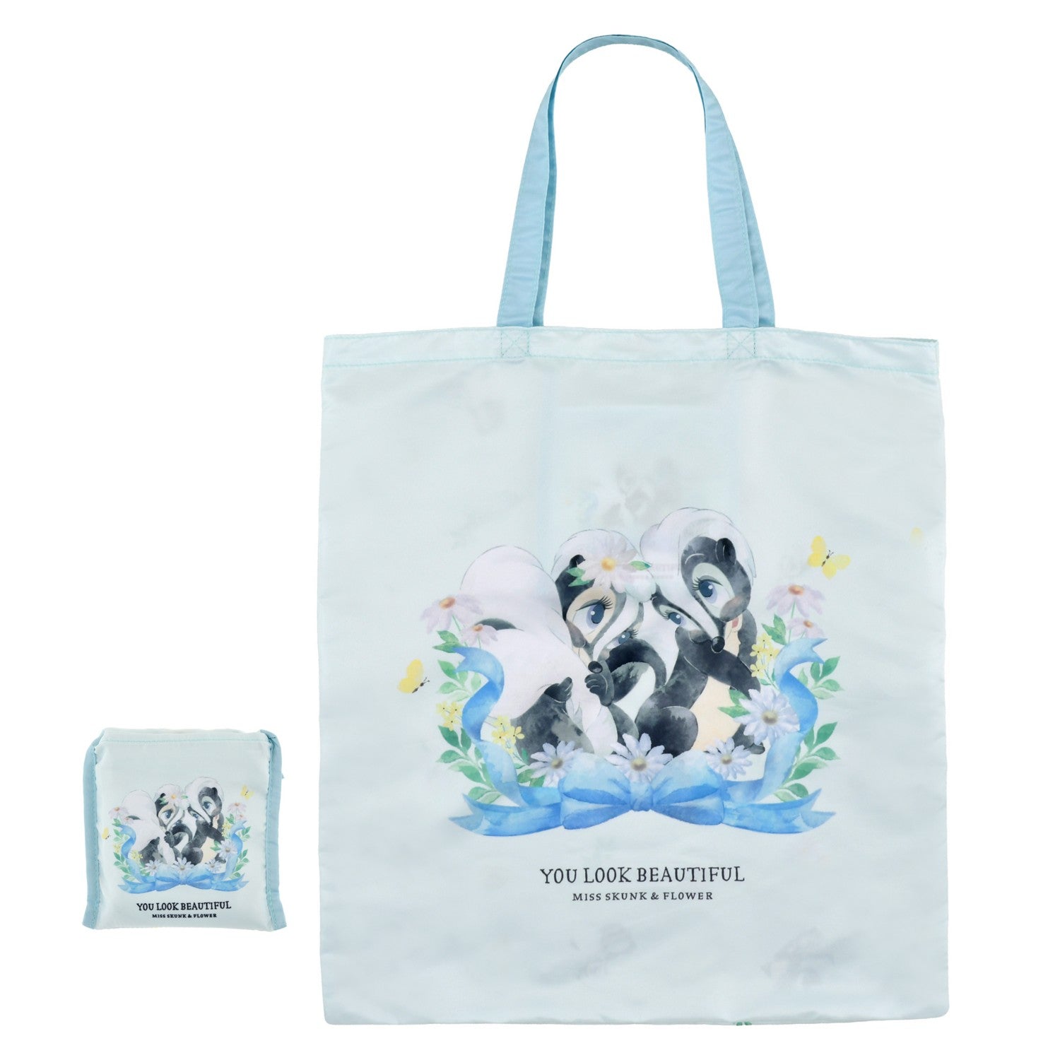 Miss Skunk & Flower Shopping Bag/Eco Bag DISNEY SPRING ROMANCE