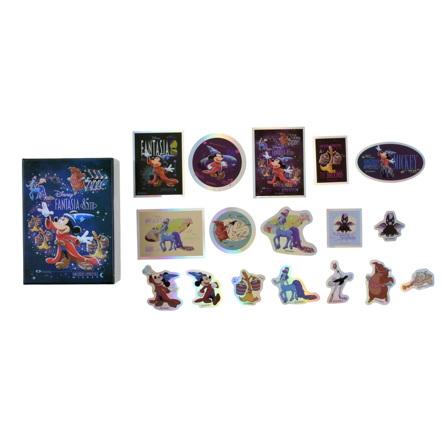 Fantasia Seal/Sticker Hologram Boxed Disney FANTASIA 85TH