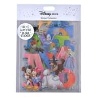 Disney Character Seals/Stickers Clear Peel-off Initial Sticker Collection