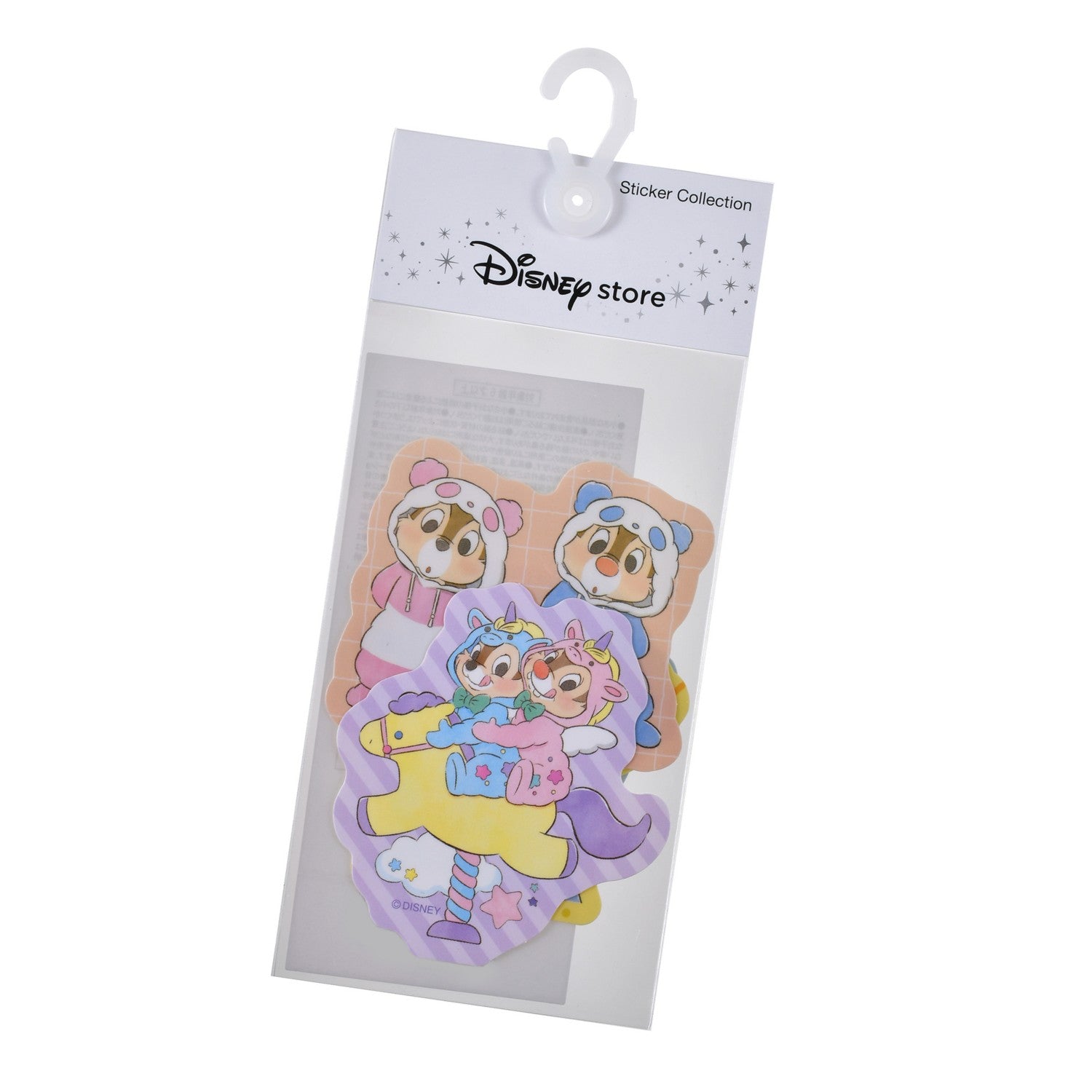 Chip & Dale Seal/Sticker Die Cut Costume Sticker Collection