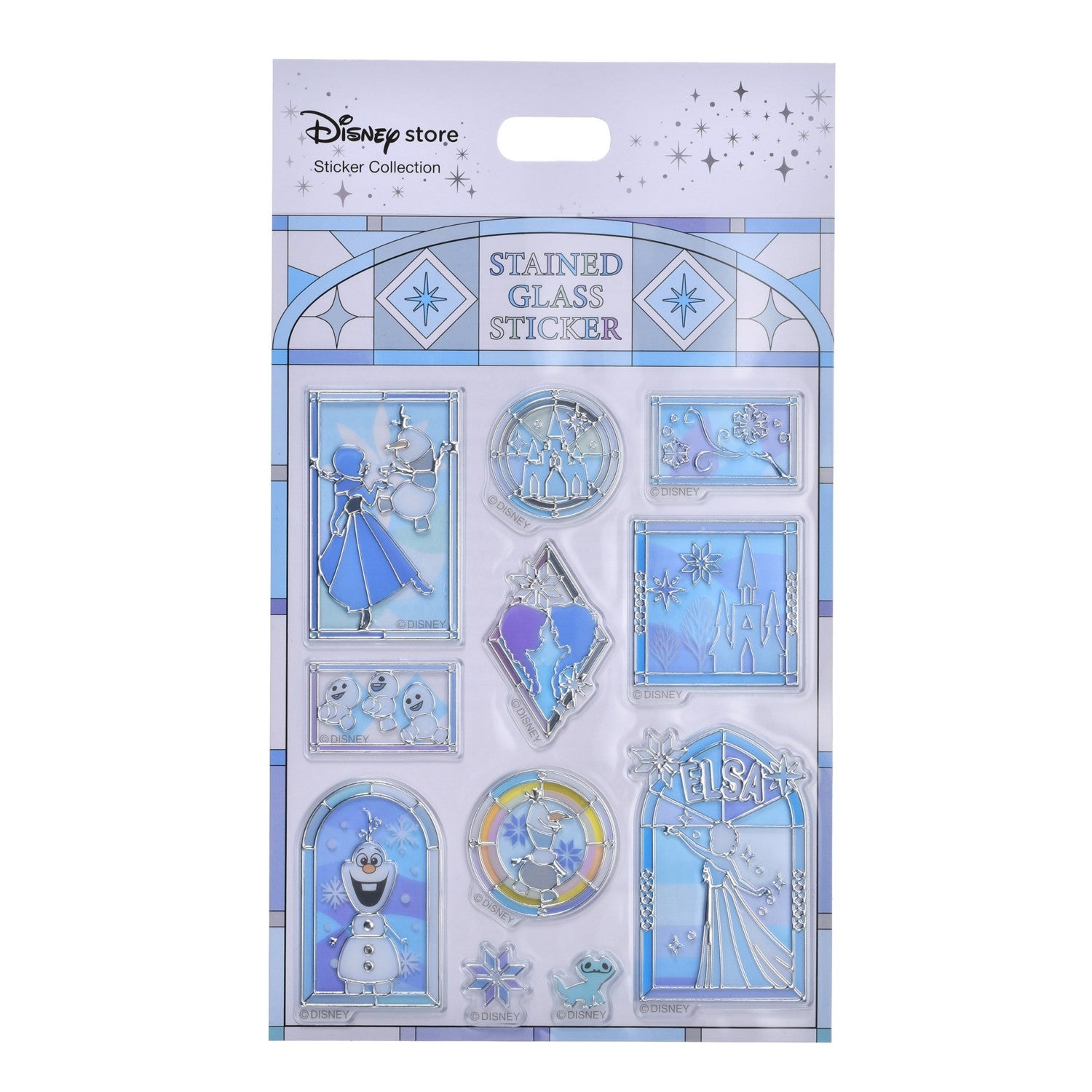 Frozen Seals/Stickers Stained Glass Style Sticker Collection
