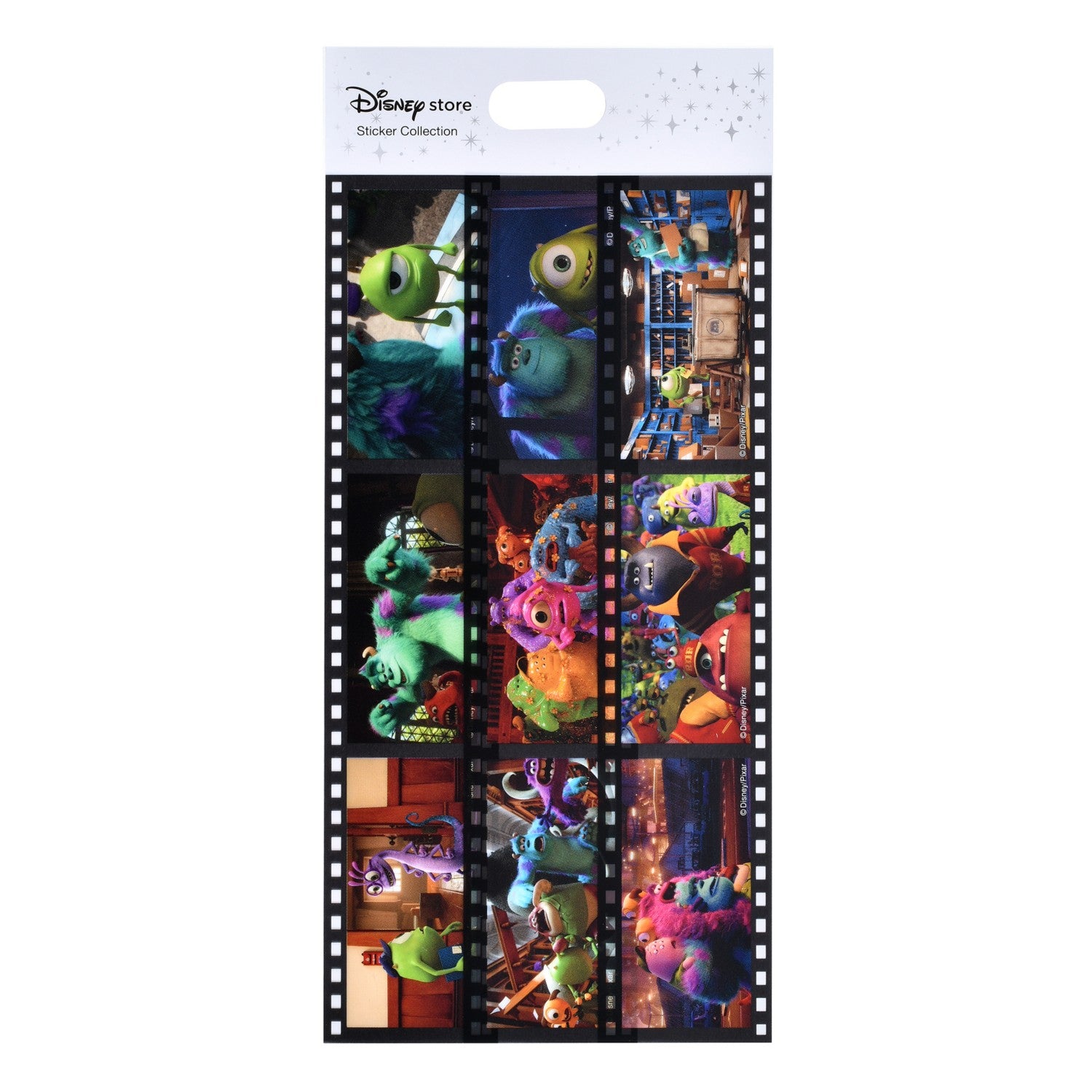 Monsters University Seal/Sticker Final Frame Sticker Collection