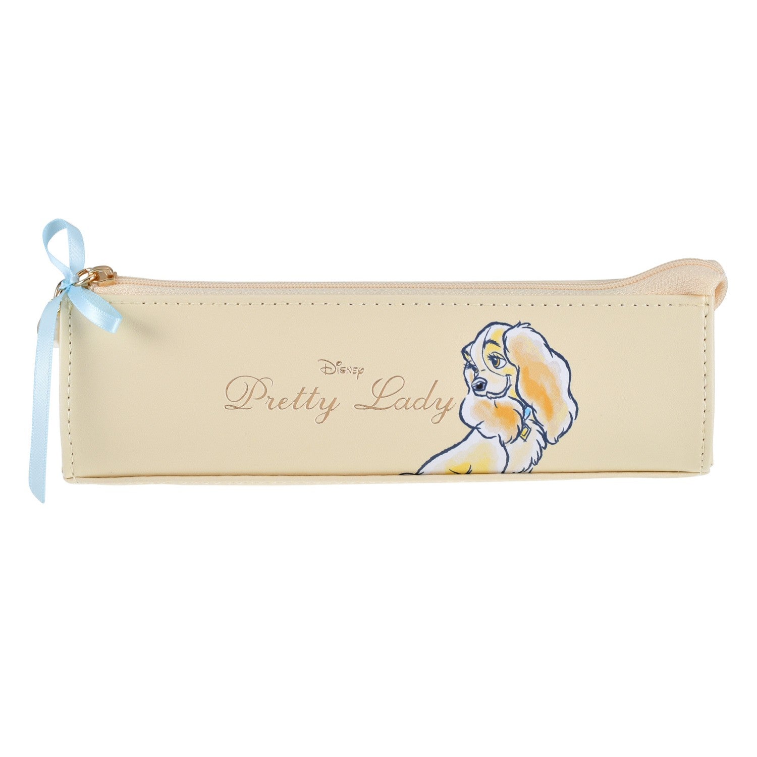 Lady Pencil Case/Pencil Case Ribbon & Pearl
