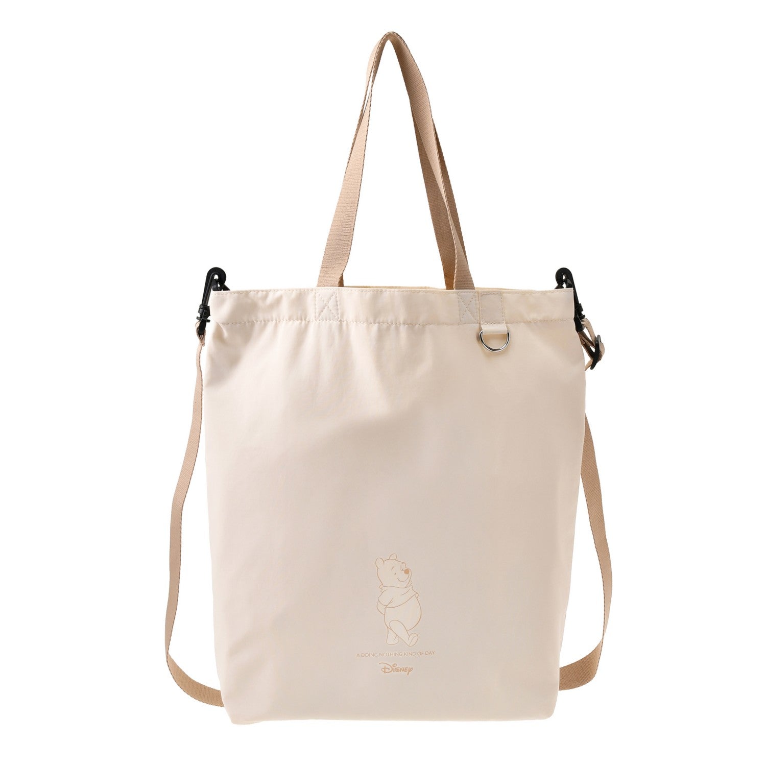 Winnie the Pooh Tote Bag D-ring 2WAY TOTE BAG Collection