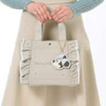 [JILL by JILL STUART] Minnie tote bag with bag charm Bijou ruffle tote New Lifestyle