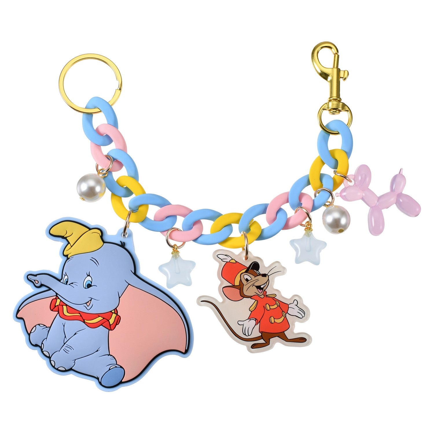 Dumbo & Timothy Key Chain/Key Chain Jingling Colorful Chain Key chain Fes