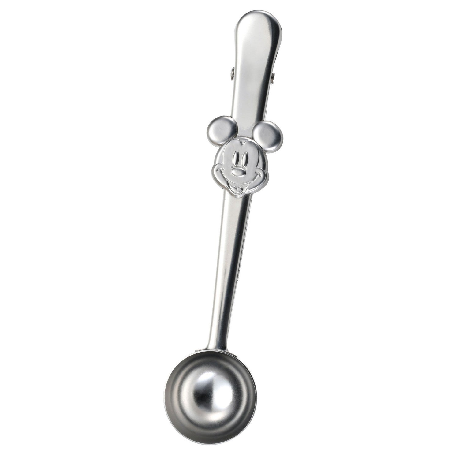 Mickey Measuring Spoon for Coffee Clip from Japan, featuring Mickey Mouse character on a spoon with clip