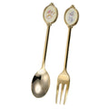 Miss Bunny & Tonsuke Spoon/Fork Set DISNEY SPRING ROMANCE