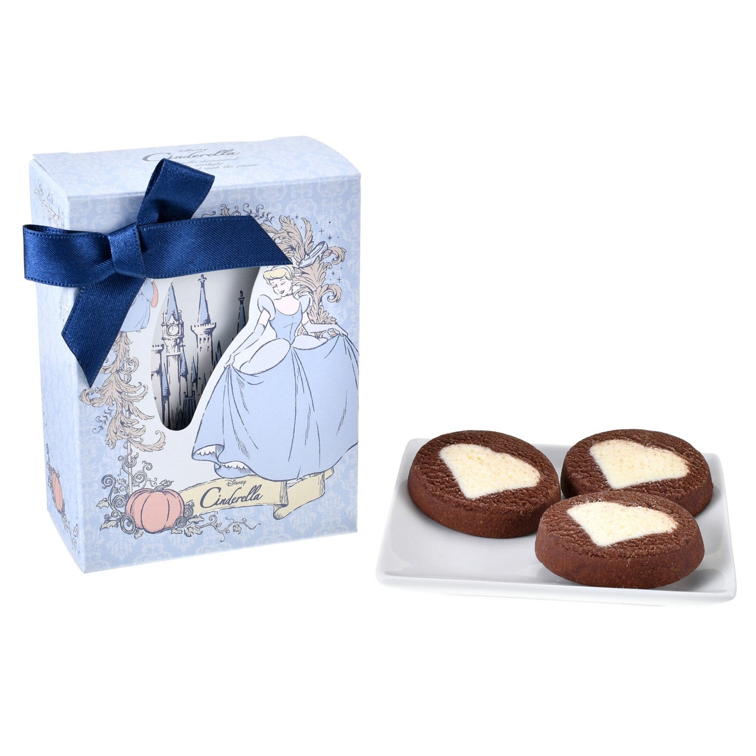 Cinderella & Fairy Baked Chocolate Box with Ribbon Gift