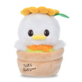 Donald stuffed toy Urupocha-chan gardening