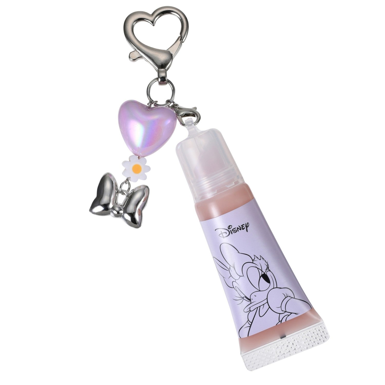 Daisy Moisture Lip Pink with Keychain Cosme Key chain