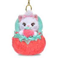 Marie Fashionable Cat Plush Keychain/Key Chain GLOSSY FRUITS