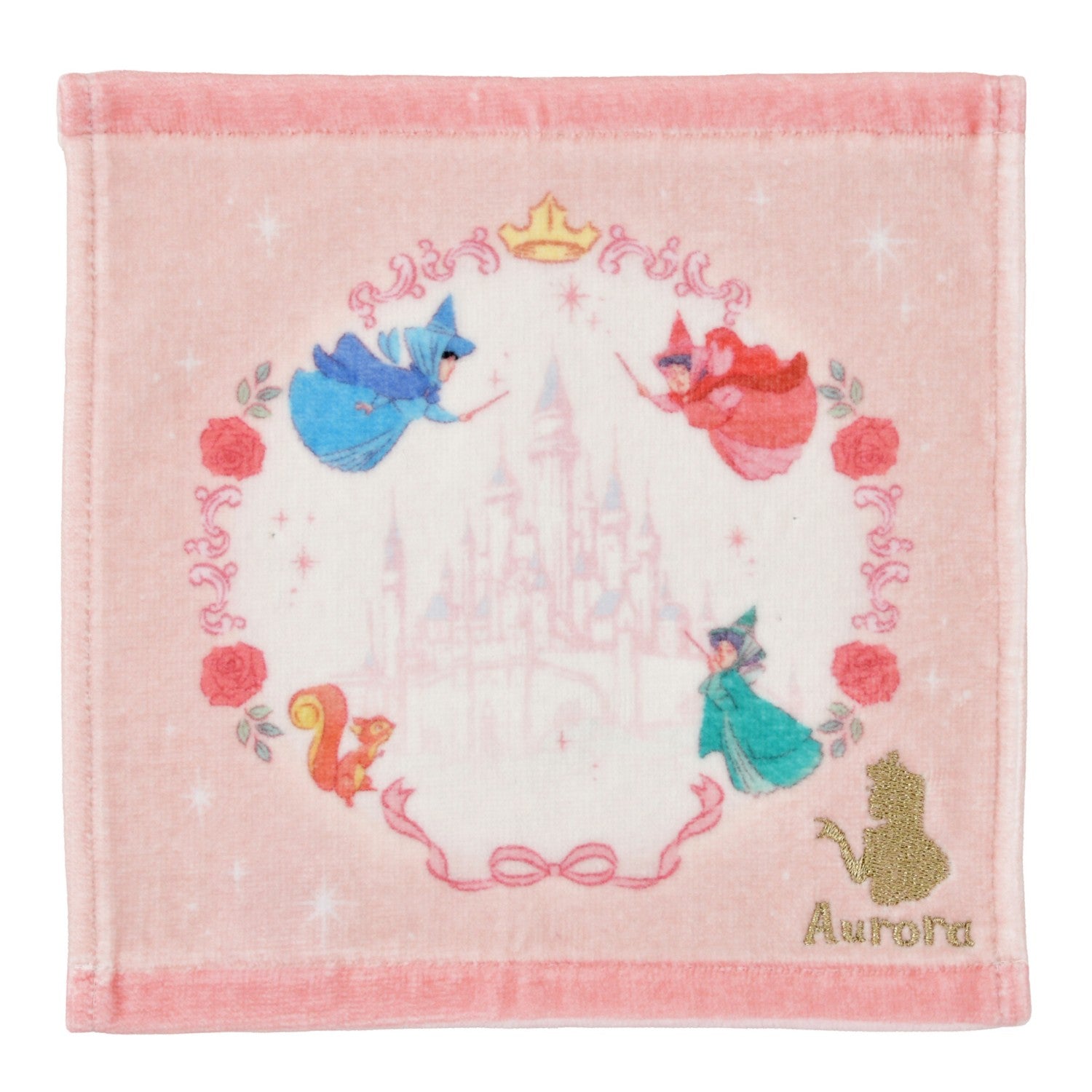 Princess Aurora, Merryweather & Fauna & Flora Mini Towel Castle