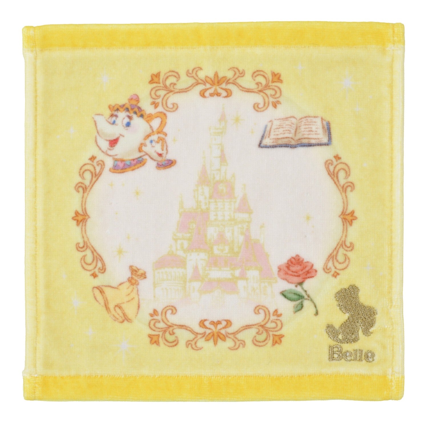 Belle, Mrs. Potts and Chip Mini Towel Castle