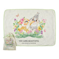 Bambi Blanket Gauze Cool Reversible Drawstring DISNEY SPRING ROMANCE