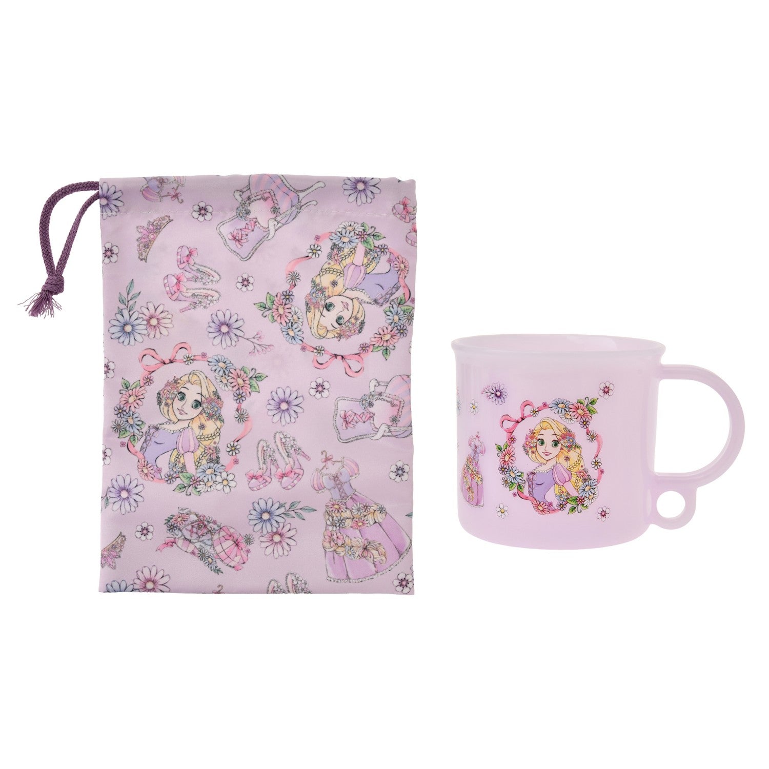 [For kids] Rapunzel cup with drawstring dress up