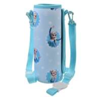 [For Kids] Elsa Bottle Cover with Strap Frozen Blue