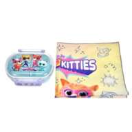 [For Kids] Super Kitty Lunch Box with Lunch Cloth Gradient SUPER KITTIES