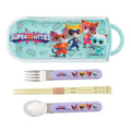 [For Kids] Super Kitty Chopstick Set Trio SUPER KITTIES